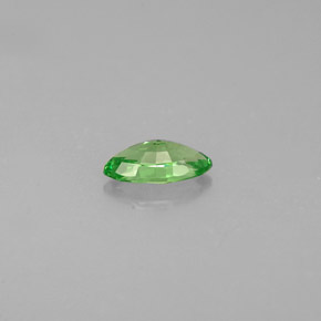Granate tsavorita verde natural de 0,31 ct, marquesa, VVS-VS