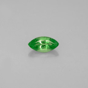 Granate tsavorita verde natural de 0,32 ct, marquesa, VVS-VS