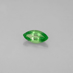 Granate tsavorita verde natural de 0,32 ct, marquesa, VVS-VS