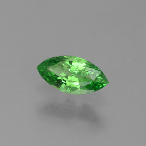 Granate tsavorita verde natural de 0,26 ct, marquesa, VVS-VS