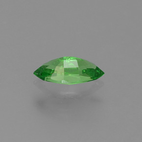 Granate tsavorita verde natural de 0,26 ct, marquesa, VVS-VS