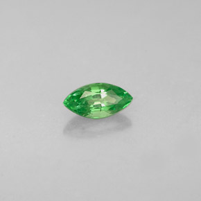 Granate tsavorita verde natural de 0,33 ct, marquesa, VVS-VS