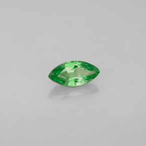 Granate tsavorita verde cromo natural de 0,30 ct, marquesa, VVS-VS
