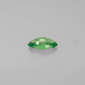 Granate tsavorita verde cromo natural de 0,30 ct, marquesa, VVS-VS