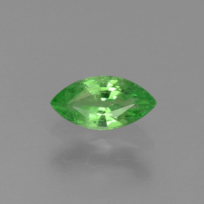 Granate tsavorita verde natural de 0,31 ct, marquesa, VVS-VS