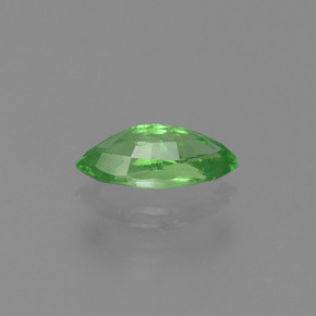 Granate tsavorita verde natural de 0,31 ct, marquesa, VVS-VS