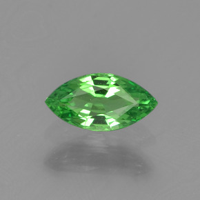 Granate tsavorita verde natural de 0,32 ct, marquesa, VVS-VS