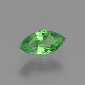 Granate tsavorita verde natural de 0,32 ct, marquesa, VVS-VS