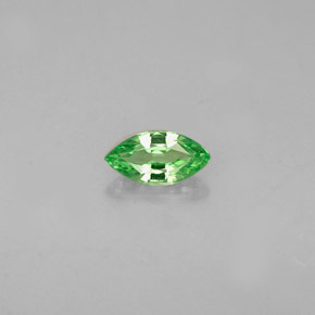 Granate tsavorita verde natural de 0,29 ct, marquesa, VVS-VS
