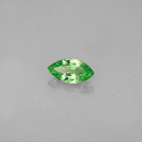 Granate tsavorita verde natural de 0,29 ct, marquesa, VVS-VS