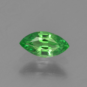 Granate tsavorita verde natural de 0,33 ct, marquesa, VVS-VS