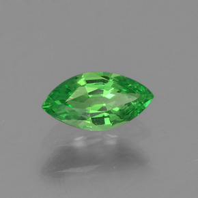 Granate tsavorita verde natural de 0,33 ct, marquesa, VVS-VS