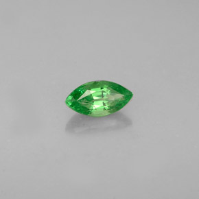 Granate tsavorita verde natural de 0,34 ct, marquesa, VVS-VS