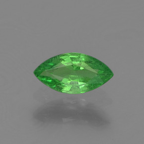 Granate tsavorita verde natural de 0,30 ct, marquesa, VVS-VS