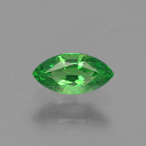 Granate tsavorita verde natural de 0,32 ct, marquesa, VVS-VS