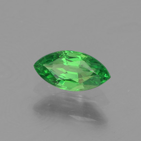 Granate tsavorita verde natural de 0,32 ct, marquesa, VVS-VS