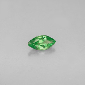 granate tsavorita Verde cromo natural de 0.28 ct, Marquesa, VVS-VS