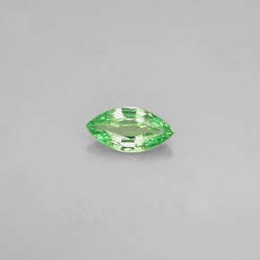 Granate tsavorita verde natural de 0,27 ct, marquesa, VVS-VS