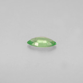 Granate tsavorita verde natural de 0,27 ct, marquesa, VVS-VS