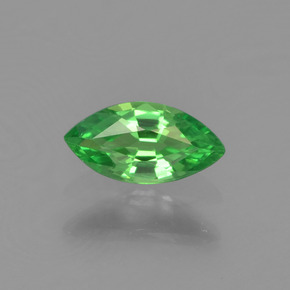 Granate tsavorita verde natural de 0,27 ct, marquesa, VVS-VS