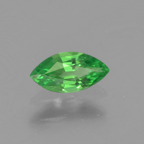 Granate tsavorita verde natural de 0,27 ct, marquesa, VVS-VS