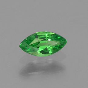 Granate tsavorita verde natural de 0,29 ct, marquesa, VVS-VS