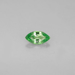 granate tsavorita Verde cromo natural de 0.28 ct, Marquesa, VVS-VS