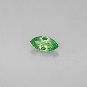 granate tsavorita Verde cromo natural de 0.28 ct, Marquesa, VVS-VS