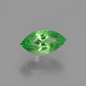 Granate tsavorita verde natural de 0,32 ct, marquesa, VVS-VS
