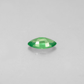 Granate tsavorita verde natural de 0,27 ct, marquesa, VVS-VS