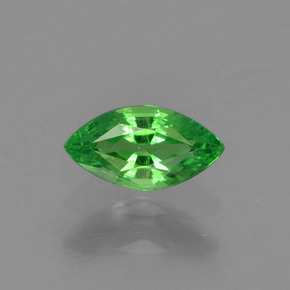 Granate tsavorita verde natural de 0,31 ct, marquesa, VVS-VS