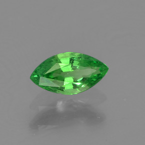 Granate tsavorita verde natural de 0,31 ct, marquesa, VVS-VS