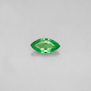 Granate tsavorita verde natural de 0,24 ct, marquesa, VVS-VS