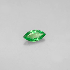 Granate tsavorita verde natural de 0,24 ct, marquesa, VVS-VS