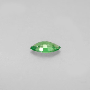 Granate tsavorita verde natural de 0,24 ct, marquesa, VVS-VS