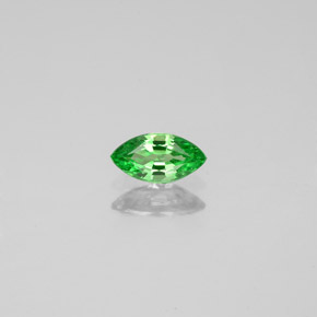 Granate tsavorita verde natural de 0,28 ct, marquesa, VVS-VS
