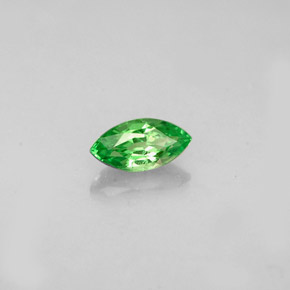 Granate tsavorita verde natural de 0,35 ct, marquesa, VS