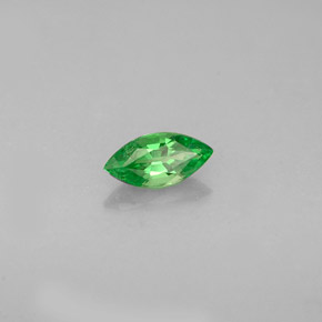 Granate tsavorita verde natural de 0,29 ct, marquesa, VVS-VS