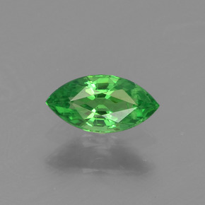 Granate tsavorita verde natural de 0,31 ct, marquesa, VVS-VS