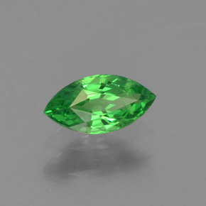 Granate tsavorita verde natural de 0,31 ct, marquesa, VVS-VS