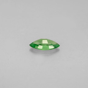 Granate tsavorita verde natural de 0,26 ct, marquesa, VVS-VS