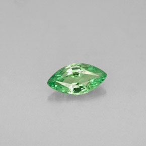 Granate tsavorita verde natural de 0,28 ct, marquesa, VVS-VS