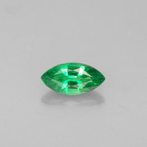 granate tsavorita Verde cromo natural de 0.29 ct, Marquesa, VVS-VS