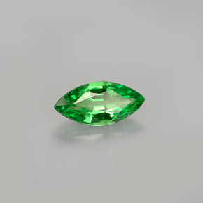 granate tsavorita Verde natural de 0.58 ct, Marquesa, VVS-VS