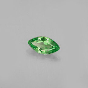 Granate tsavorita verde natural de 0,39 ct, marquesa, VVS-VS
