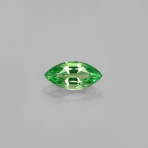 granate tsavorita Verde natural de 0.39 ct, Marquesa, VVS-VS