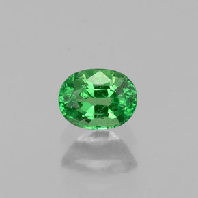 granate tsavorita Verde natural de 0.35 ct, Corte Óvalo, VS-SI