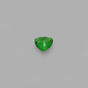 Granate tsavorita verde natural de 0,30 ct, trillón, VS