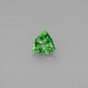 granate tsavorita Verde cromo natural de 0.47 ct, Trillón, VVS-VS