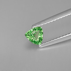 granate tsavorita Verde cromo natural de 0.34 ct, Trillón, VS
